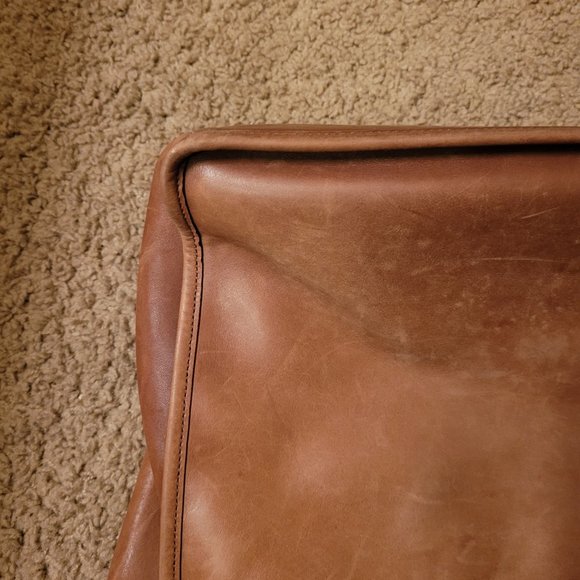 Vtg Coach 6457 British Tan Lexington Lap Top Work Bag - Picture 8 of 12